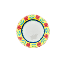 South Miami Floral Charger Plate
