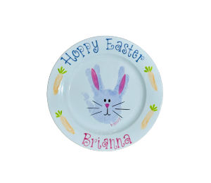 South Miami Easter Bunny Plate