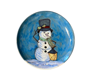 South Miami Rustic Glazed Snowman