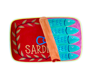 South Miami Sardines Dinner Plate