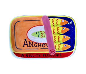 South Miami Anchovies App Plate